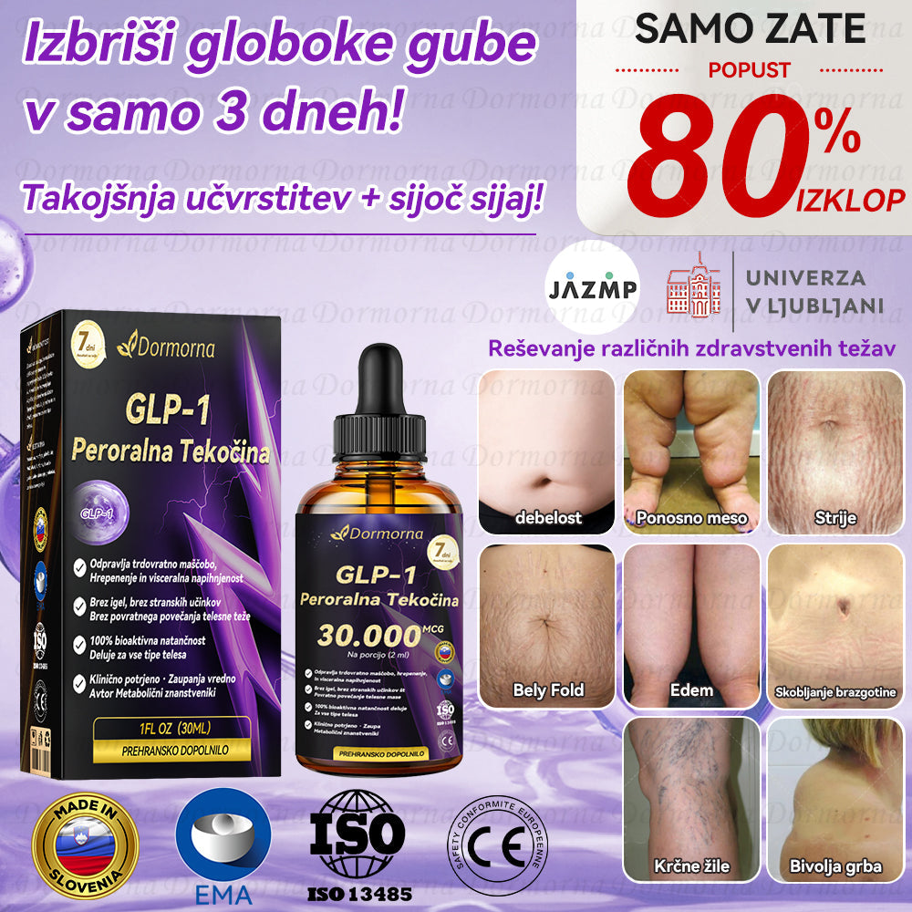 Univerza v Ljubljani, Medicinska fakulteta Priporočamo | Uradna trgovina | 𝐃𝐨𝐫𝐦𝐨𝐫𝐧𝐚® 🦋𝐆𝐋𝐏-𝟏 𝐏𝐞𝐫𝐨𝐫𝐚𝐥𝐧𝐚 𝐓𝐞𝐤𝐨č𝐢𝐧𝐚--✅Revolucionarni GLP-1 znanstveni programi za nadzor sladkorja in hujšanje