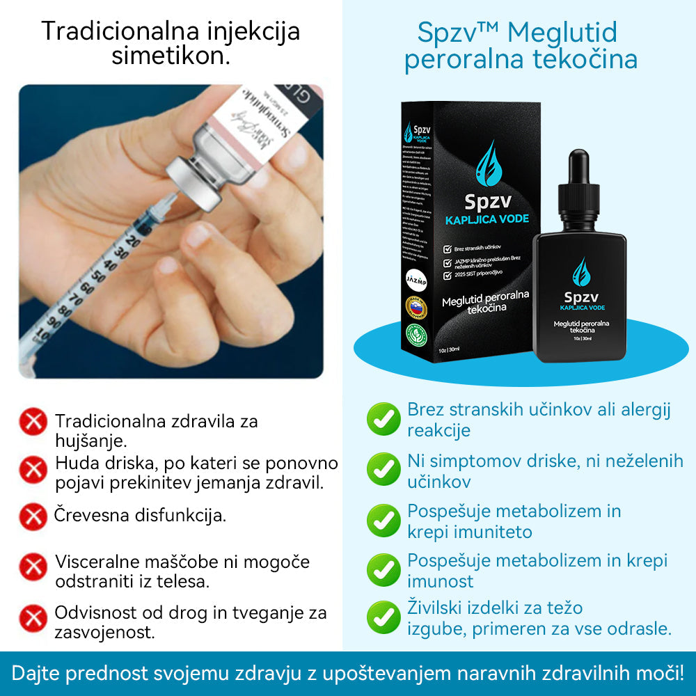(✅Uradna trgovina) 𝑺𝐩𝐳𝐯™🦋 𝐌𝐞𝐠𝐥𝐮𝐭𝐢𝐝 peroralna tekočina(živilski izdelek za kurjenje maščob, razvit na Medicinski fakulteti Univerze v Ljubljani)