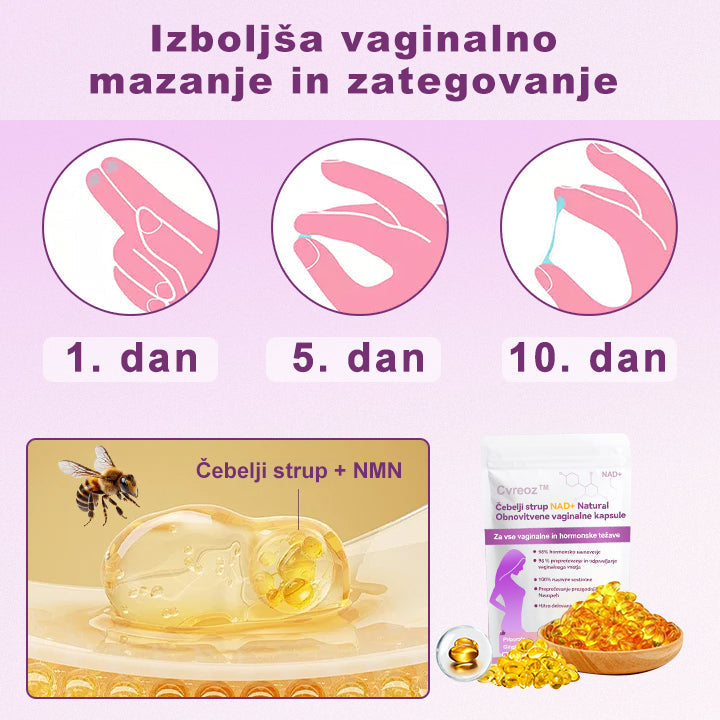 🦄𝐂𝐯𝐫𝐞𝐨𝐳™ Č𝐞𝐛𝐞𝐥𝐣𝐢 𝐬𝐭𝐫𝐮𝐩 𝐍𝐀𝐃+ 𝐍𝐚𝐭𝐮𝐫𝐚𝐥 𝐎𝐛𝐧𝐨𝐯𝐢𝐭𝐯𝐞𝐧𝐞 𝐯𝐚𝐠𝐢𝐧𝐚𝐥𝐧𝐞 𝐤𝐚𝐩𝐬𝐮𝐥𝐞 (Kapsule za zdravje žensk in zdravje kože)