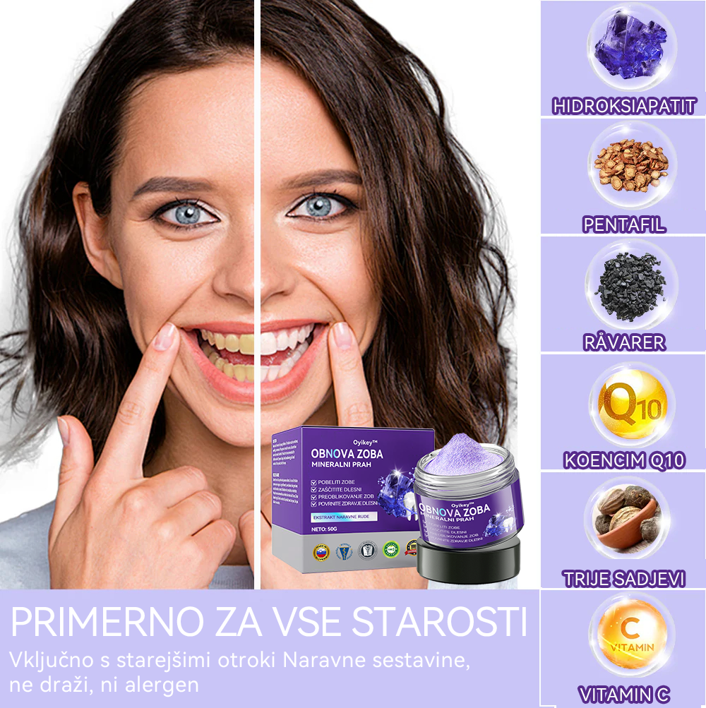 ✅𝐔𝐫𝐚𝐝𝐧𝐚 𝐭𝐫𝐠𝐨𝐯𝐢𝐧𝐚:𝐎𝐲𝐢𝐤𝐞𝐲™ Mineralni prah za obnovo zob 💎 (Priporočeno s strani SDA) (🎁 Časovno omejena akcija - Ne zamudite)