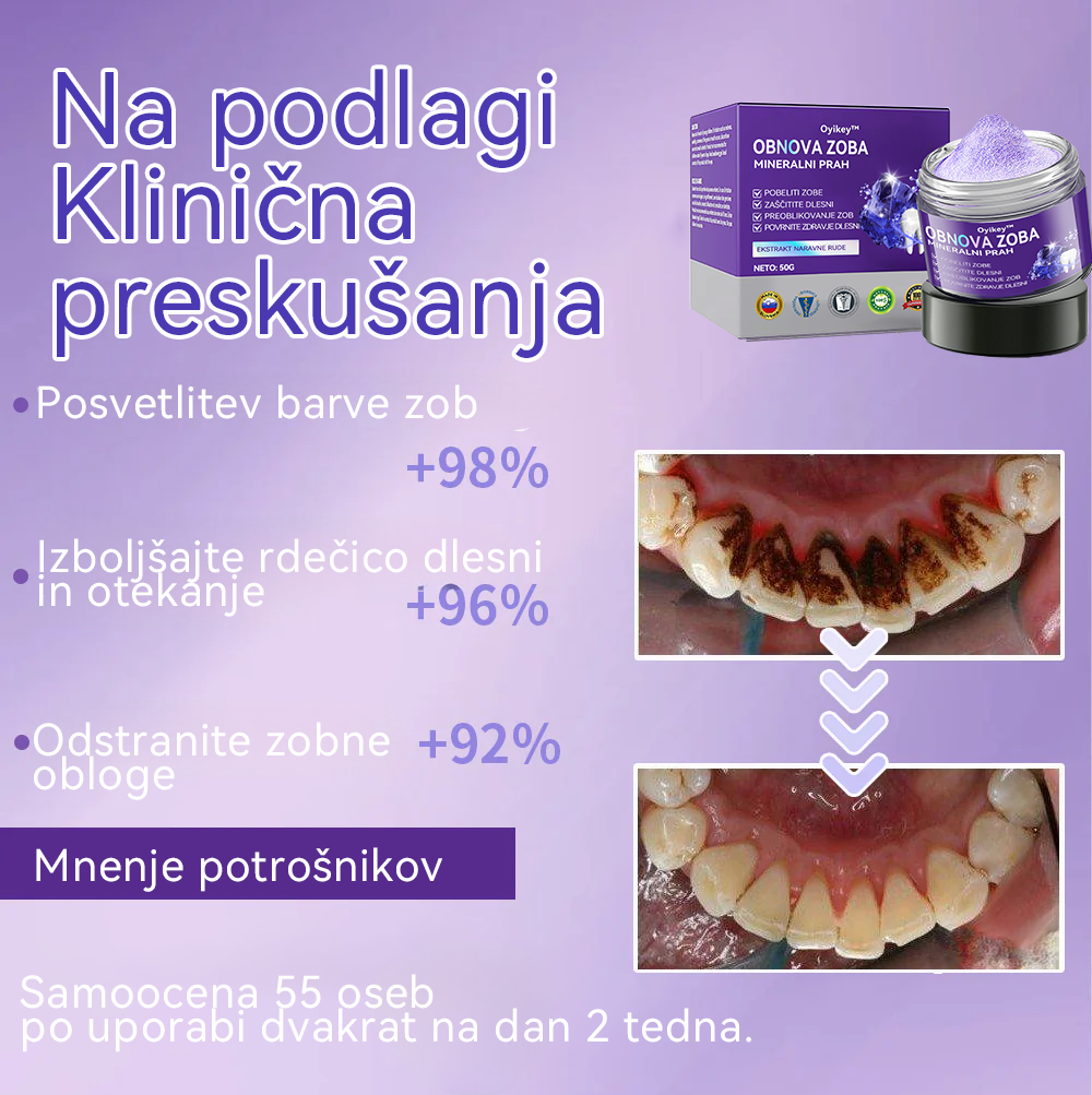 ✅𝐔𝐫𝐚𝐝𝐧𝐚 𝐭𝐫𝐠𝐨𝐯𝐢𝐧𝐚:𝐎𝐲𝐢𝐤𝐞𝐲™ Mineralni prah za obnovo zob 💎 (Priporočeno s strani SDA) (🎁 Časovno omejena akcija - Ne zamudite)