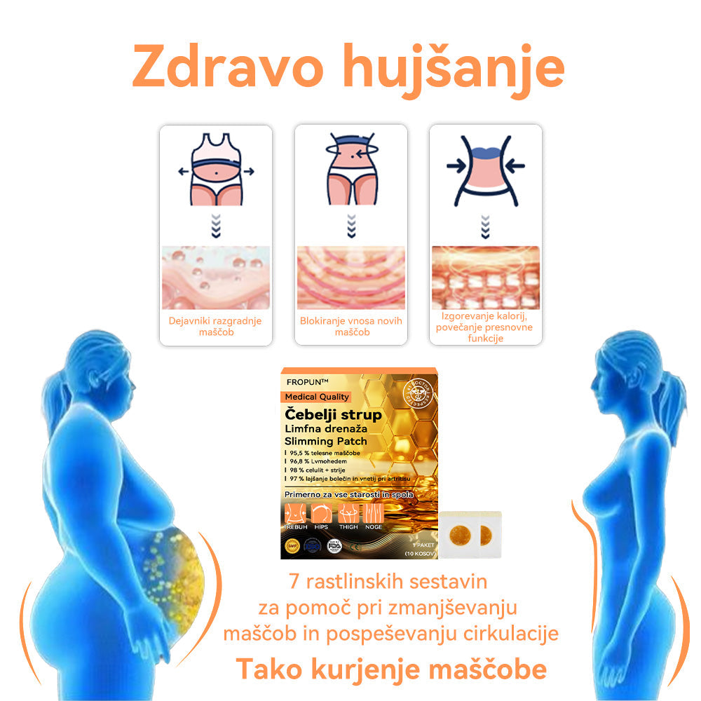 𝐅𝐑𝐎𝐏𝐔𝐍™ 👩‍⚕️„Pogoji za hujšanje z apitoksinom za limfno drenažo“ (za vse limfne težave in debelost)